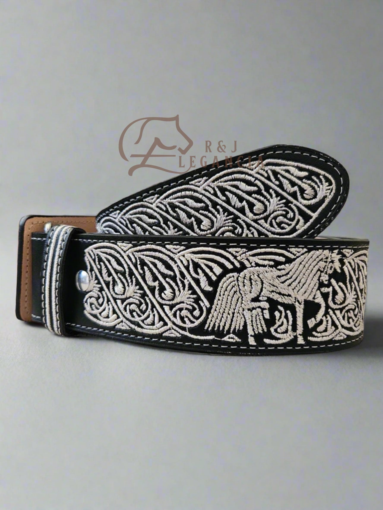 Cinto Bordado Charro
