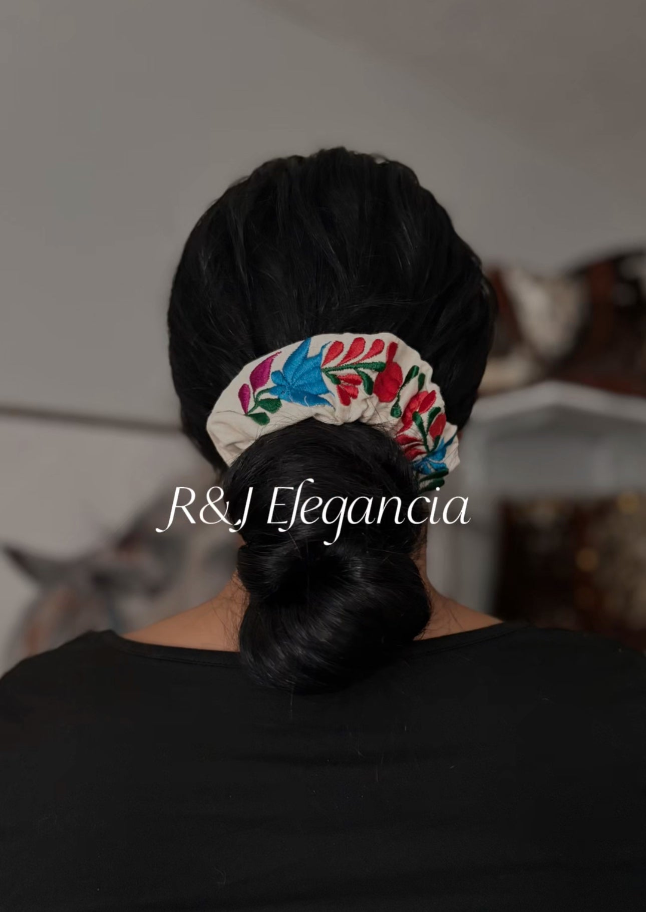 Scrunchie artesanal