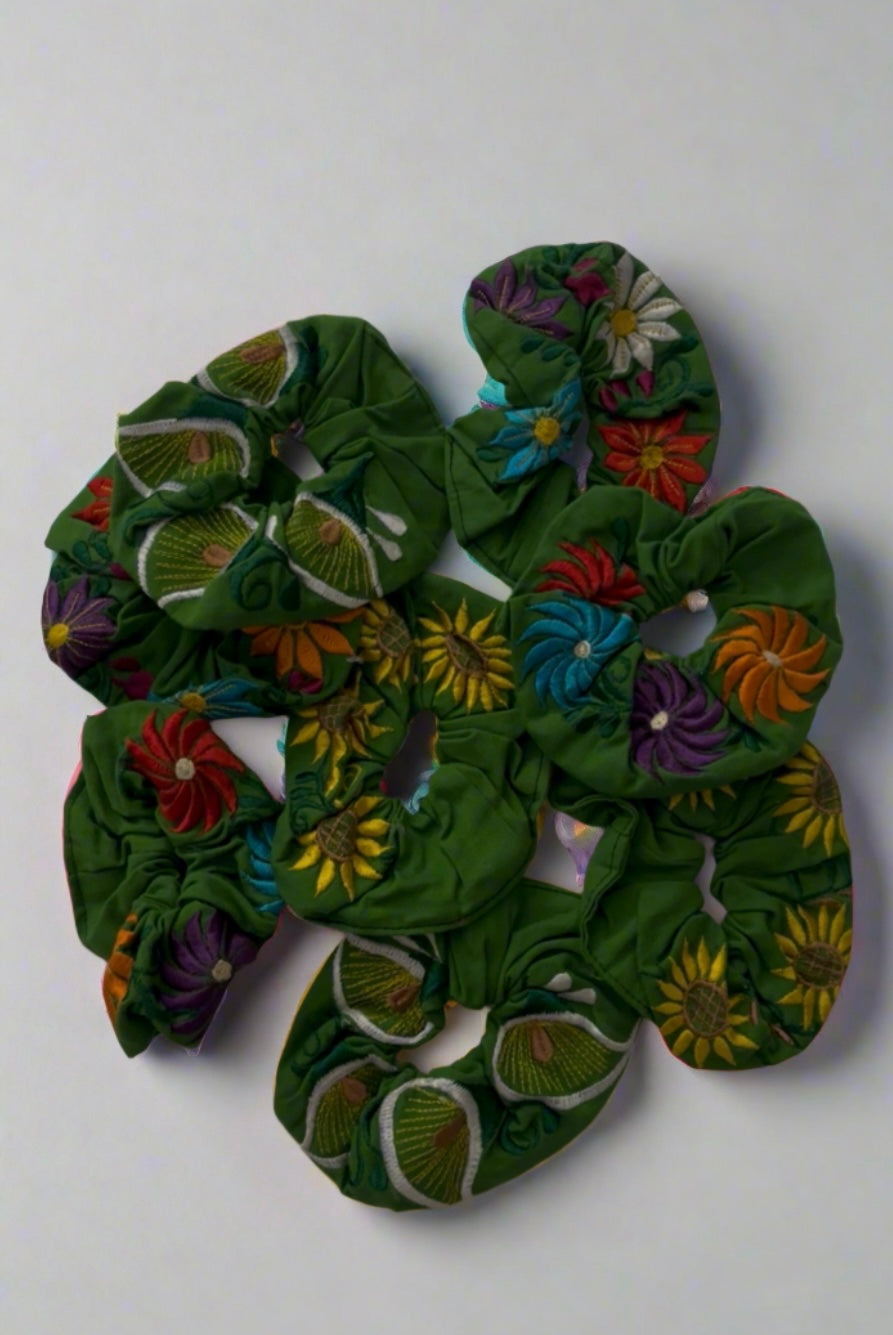 Scrunchie artesanal
