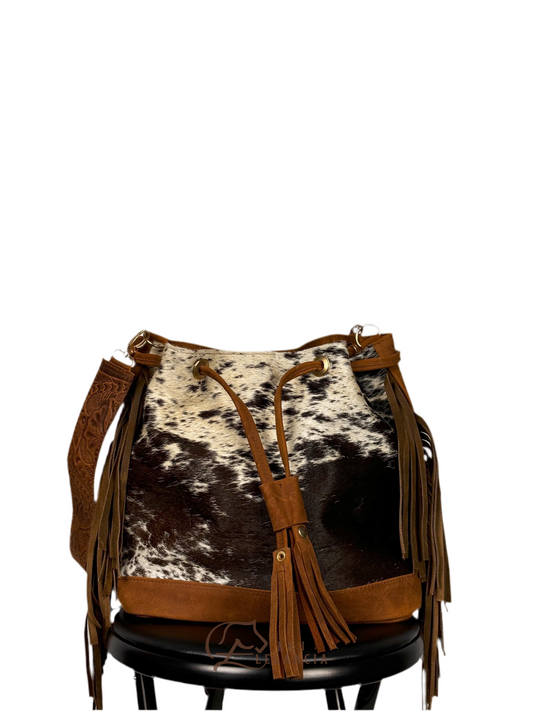 Cowhide Crossbody Bag