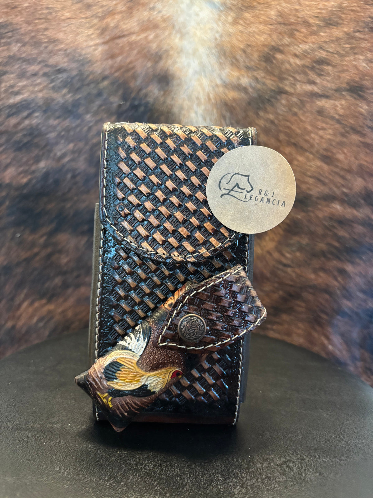 Funda de celular y navajero