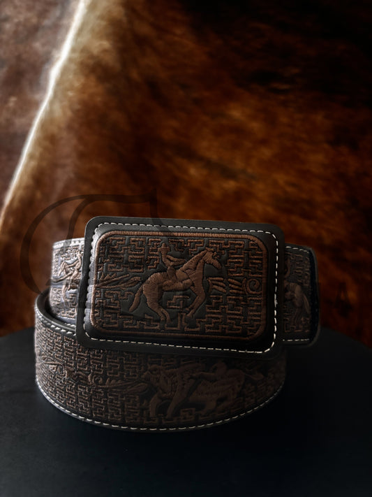 Cinto Bordado Charro