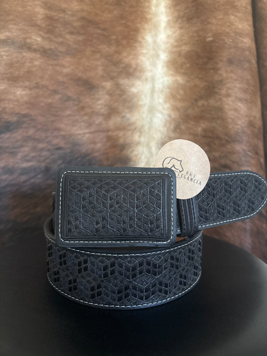 Cinto bordado diamanté