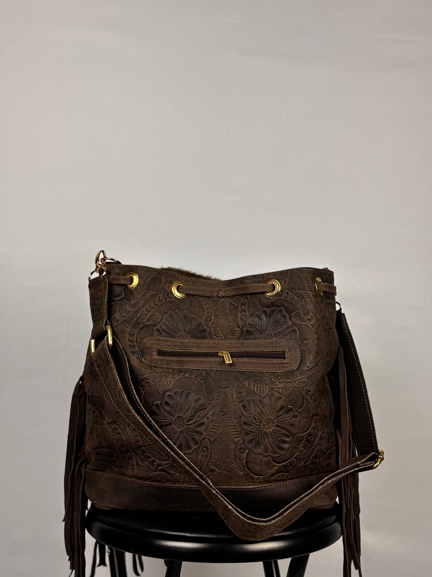 Cowhide Crossbody Bag