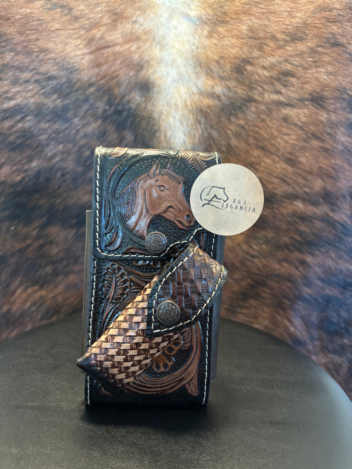 Funda de celular y navajero