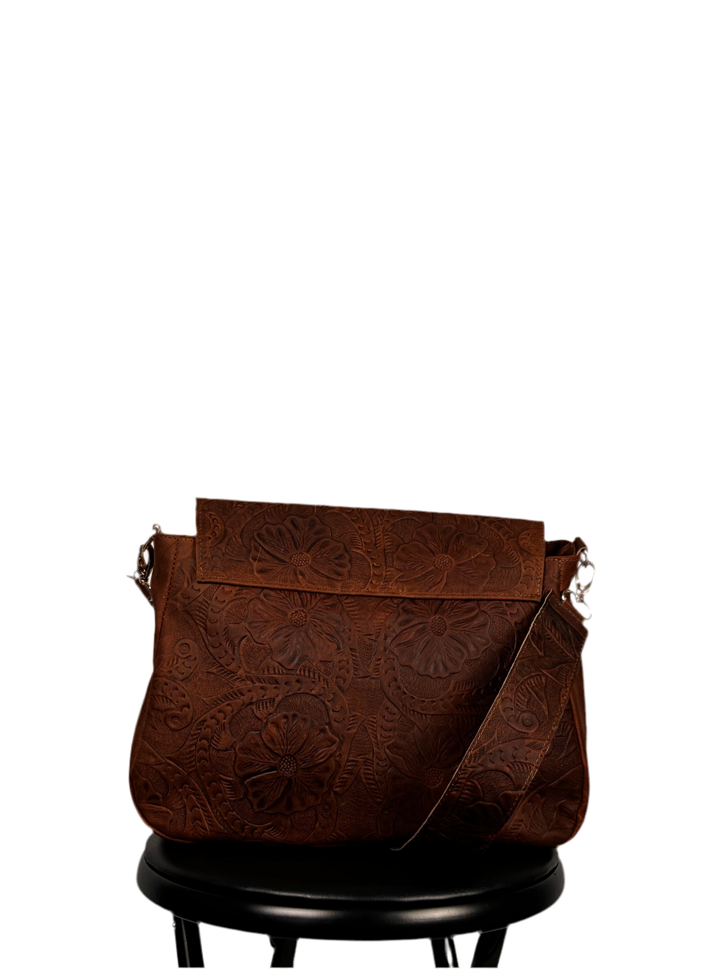 Tan Leather Shoulder Bag