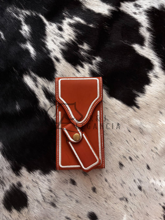 Funda de celular y navajero
