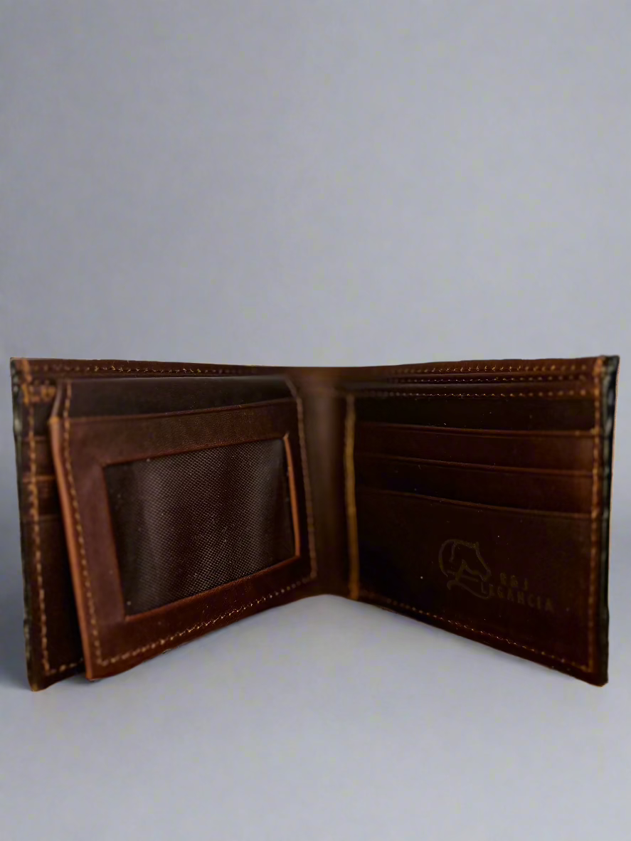 Ostrich Foot Bi-Fold Wallet